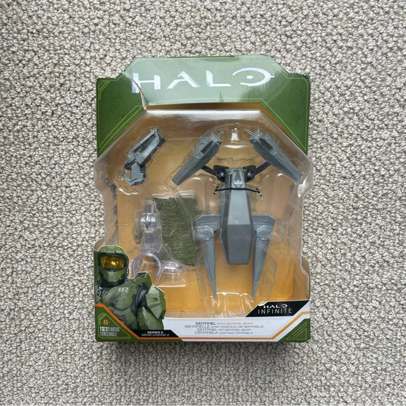 HALO Infinite - Series 1 Pilot & Series 2 Sentinel Action Figures Toy Figure NIB - Picture 3 of 6